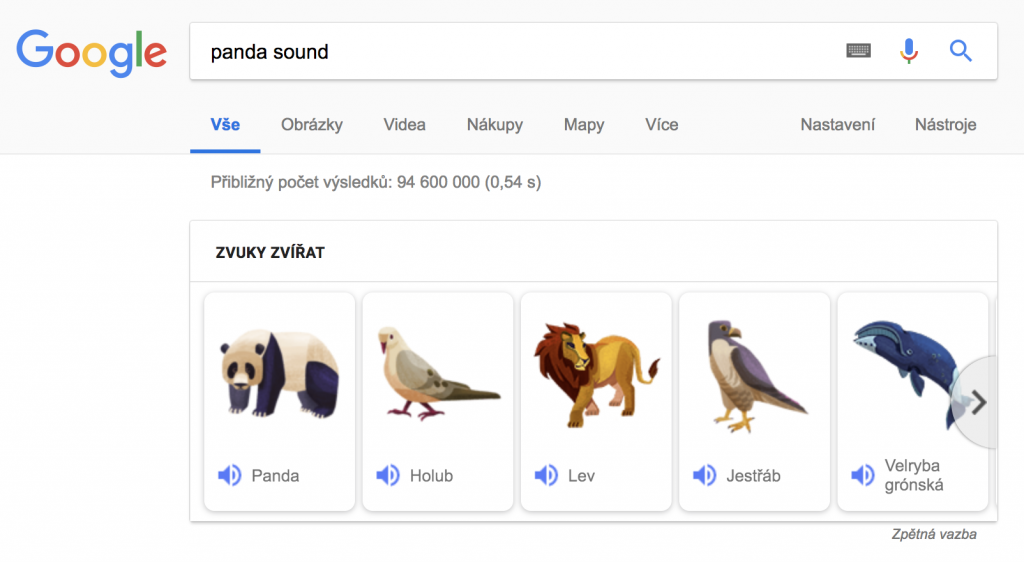 Vychytávky na Google