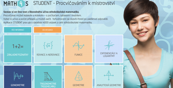 Středoškolská matematika - Testy a procvičování